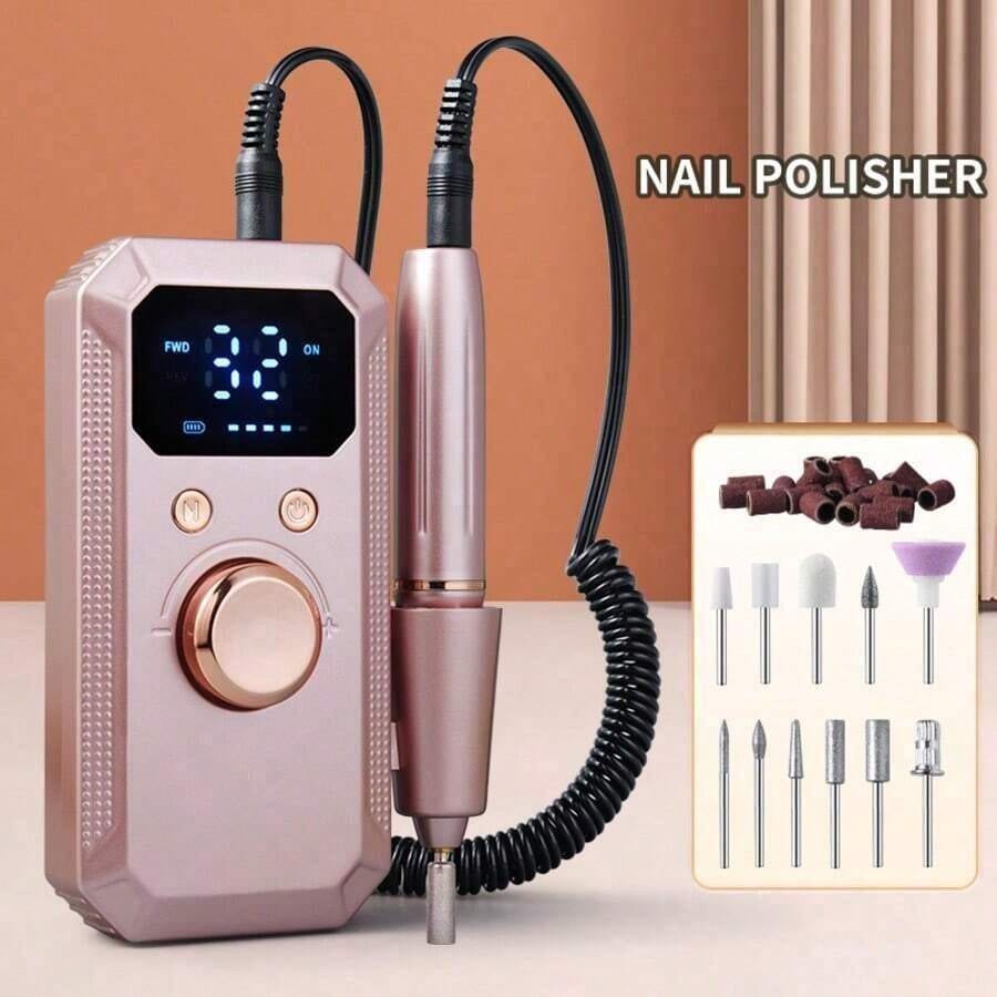 Nail Drill Machine - 20.000 RPM Oplaadbare Elektrische Nagelboormachine, Draagbare