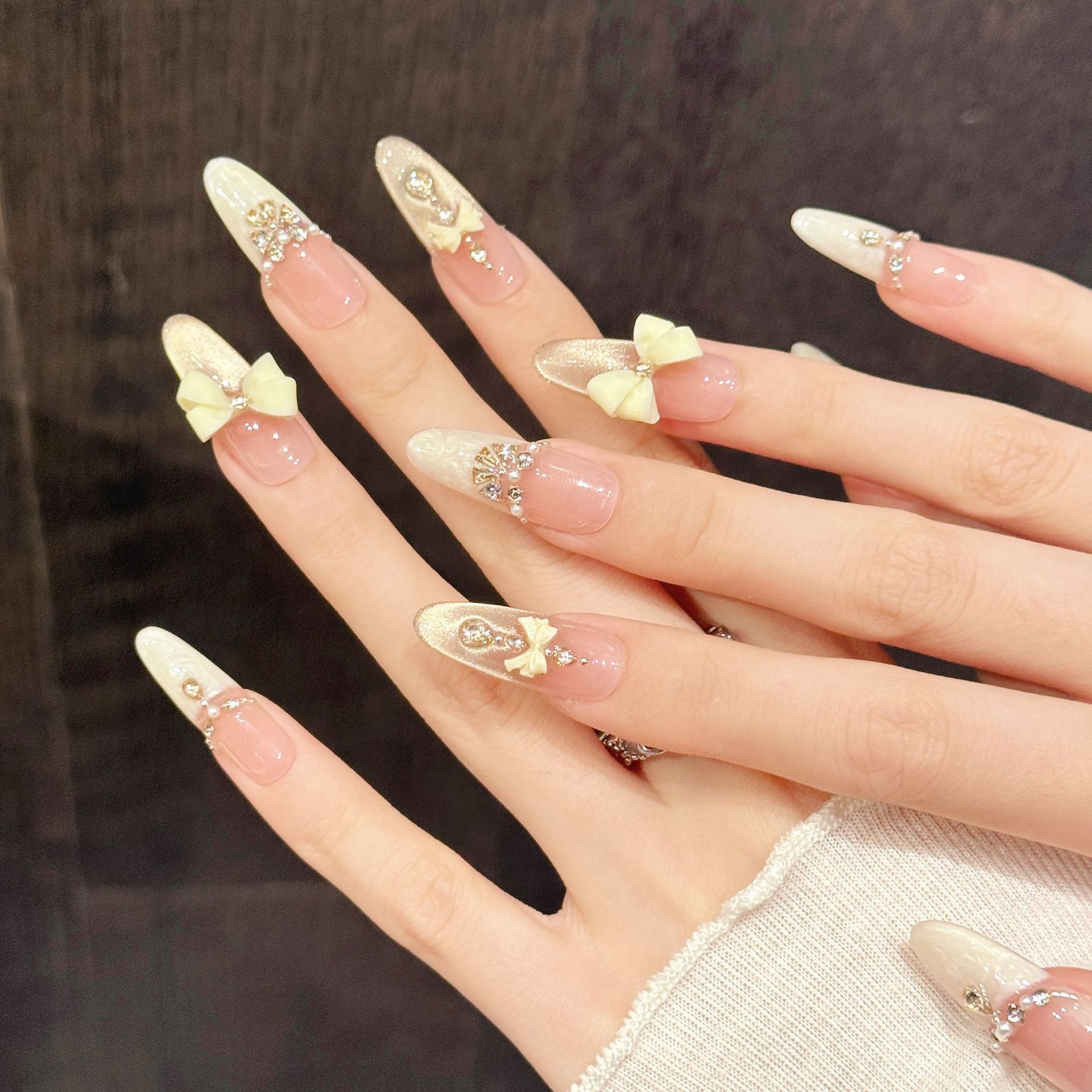 10 stuks handgemaakte pers op  - Nail Art Press On recensie en prijs