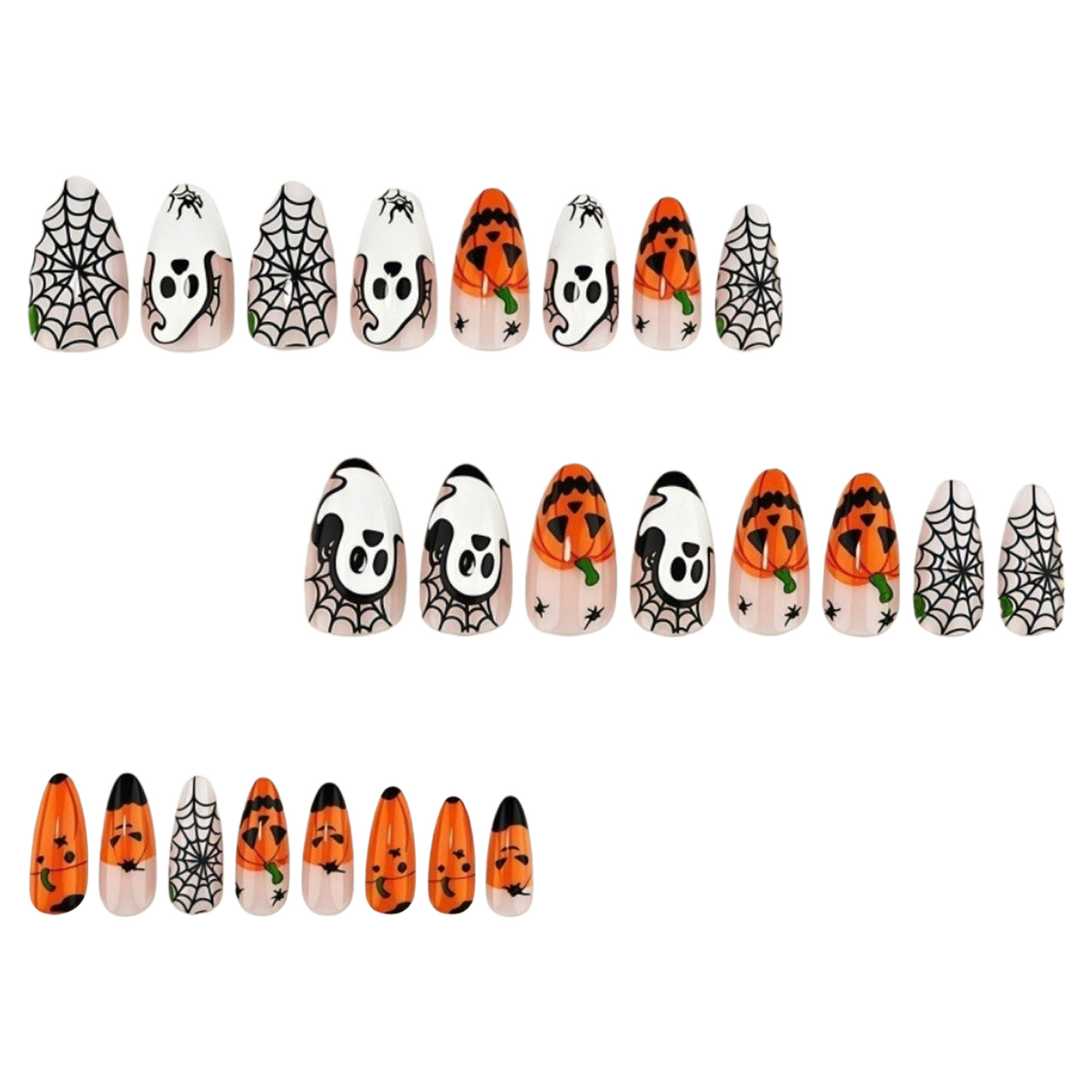 24 stuks Halloween Press-on na - Nail Art Press On recensie en prijs