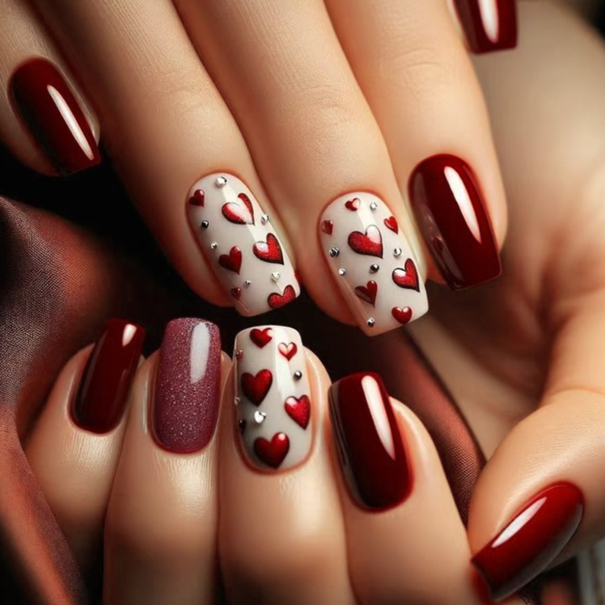 24 stuks blauwe pers op nagels - Nail Art Press On recensie en prijs