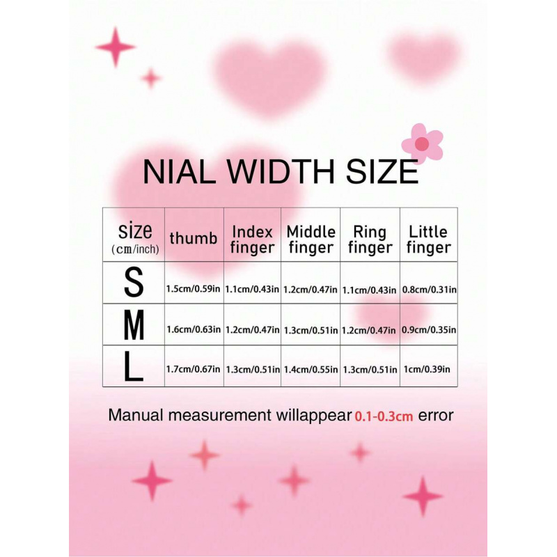 10 stuks handgemaakte roze opz - Nail Art Pink recensie en prijs